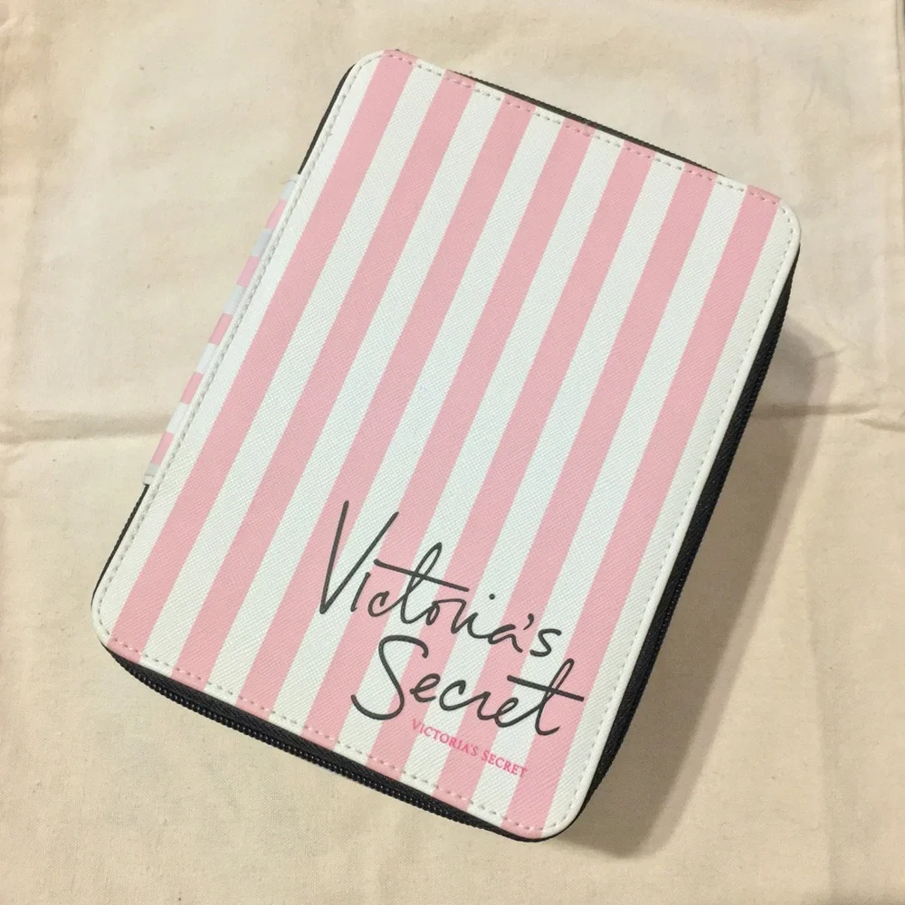Victoria's Secret Stripe Cosmetic Bag